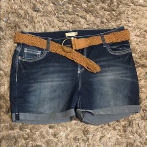 Faded Glory, Plus Size, Jean Shorts